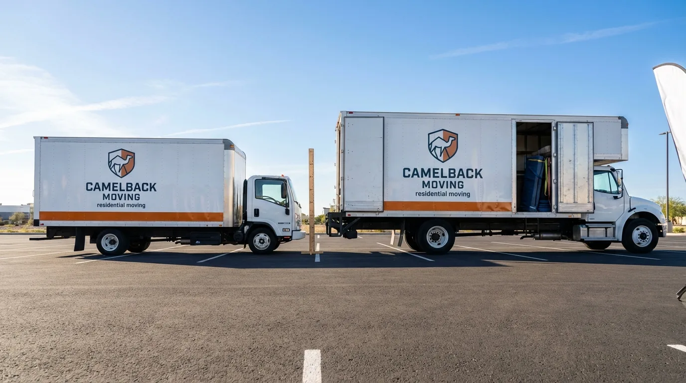 Moving truck size capacity guide in Wood Dale
